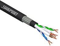 SYNTAX Cable DATA CAT6. S-UTP. Pantalla trenzada. PUR UP-JAC