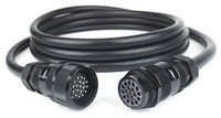 Prolongador Socapex Syntax 19 pin. Cable flexible cubierta NBR 19×2,5mm. 15m.  Termos y Cincha sujeccion