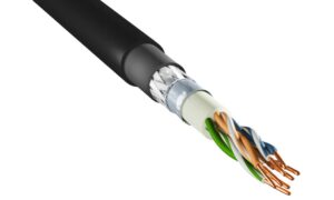SYNTAX Network cable CAT5e. SF-UTP. Pantalla trenzada. PUR. 4×0,22mm. Ø 7,7mm.