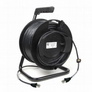 Carrete RJ45 CAT 6A S/FTP 4x2x23AWG. CU Rígido. NE. 25m