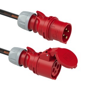 Prolongador CEE 32A 4P. H07RNF 4G6. Termos y Correa. RO. 25m