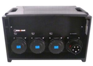 PBOX 63A. C64H38. IN: 63A5P. OUT: 3x63A3P