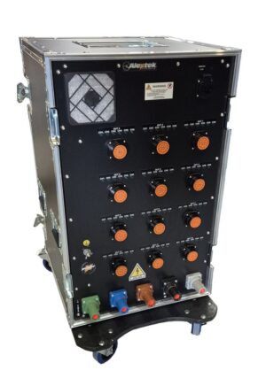 PBOX 250A. RC18U. IN: 480A5P. OUT: 12xSSX, LCD. VOLT.