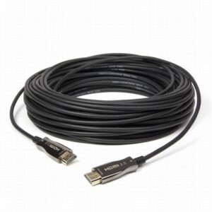 HDMI 2.0 AOC 4K a 60Hz 18Gbps 50M. SOURCE accessible outside spool.