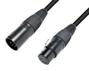 Prolongador DMX 5p. Cable goma Digital 1 par. Termo. 35m