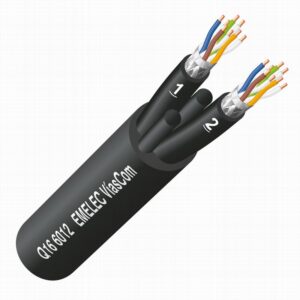 Cable de Network 2xCat.6 SF/UTP 250MHz PVC Flexible. Ø Exterior 17,00mm.