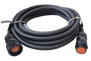 Prolongador Socapex Syntax 19 pin. Cable flexible cubierta NBR 19×2,5mm. 12m.